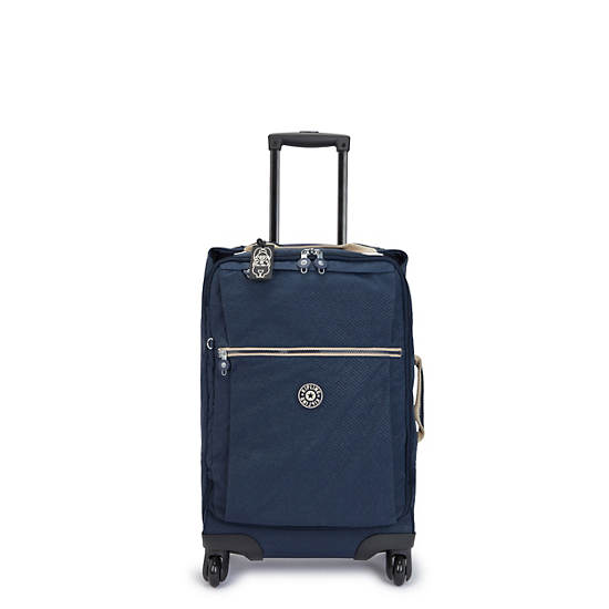 Maletas Kipling Darcey Small Printed Carry-On Rolling Azules | MX 1741NW